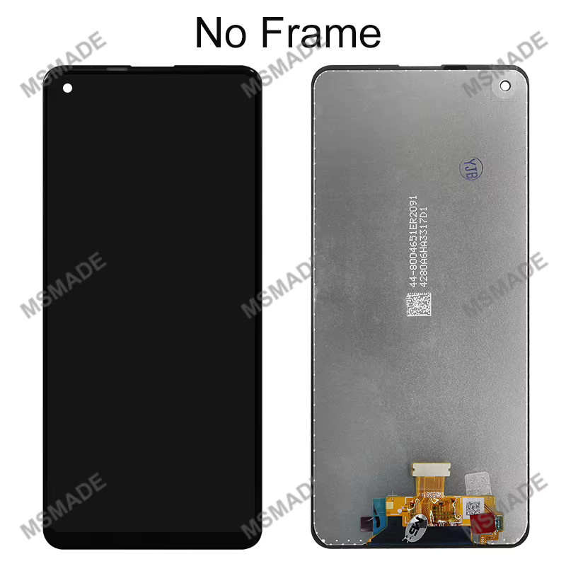 MSMADE Ersatz Display LCD Touch Screen Digitizer für Samsung Galaxy A21S (A217F, A217H, A217F/DS) in Schwarz, 6.5 Zoll - Bild 3
