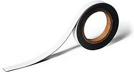 Durable Magnetisches Kennzeichnungsband beschriftbar und zuschneidbar, Farbe: Schwarz und Weiß, B: 4 cm, L: 5 m - Bild 1