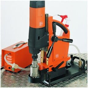 Fein Vakuumplatte in Orange, B/T/H: 39,6 x 35,0 x 9,5 cm - Bild 1