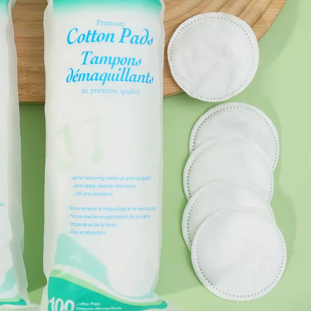 RUZOFO Einweg-Wattepads zur Gesichtsreinigung, rund, Unisex - Bild 1