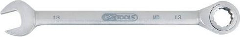 KS Tools Ring-Maulschlüssel in Silber mit einer Schlüsselweite von 13 mm - Bild 1