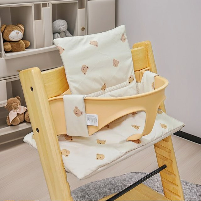 Anti-Kälte und rutschfestes Baby Esszimmerstuhl Kissen mit Cartoon-Tierdesign - Bild 1
