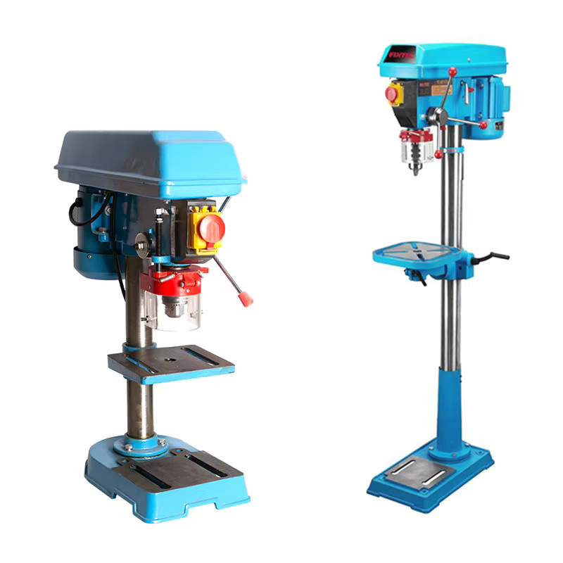 Hochleistungs-Tischbohrmaschine 750 W in Blau - Bild 2