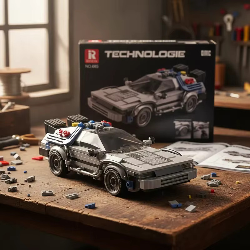 HUATEC Technisches Cyberpunk-Auto, Modell, 1:24, 405 Teile - Bild 5