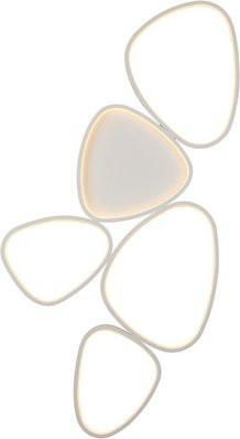 Paul Neuhaus LED Stehleuchte PEBBLES in Weiss, B: 56,5 cm, T: 116,5 cm, H: 65 cm - Bild 1