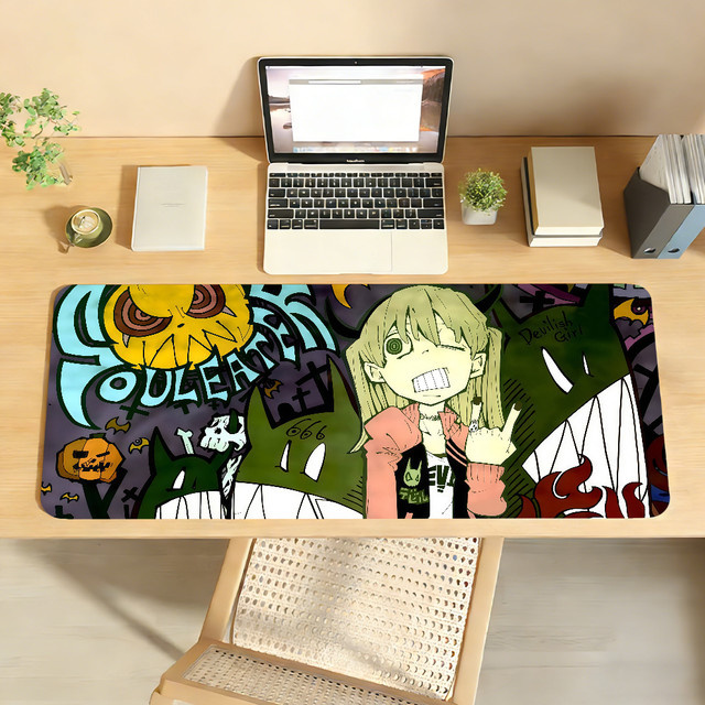 Soul Eater Mauspad für Büro und Gaming, rutschfest und wasserdicht, multicolour - Bild 1