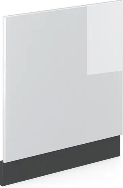 Vicco Geschirrspülerblende R-Line Weiß Hochglanz und Anthrazit Breite: 60 cm - Bild 2