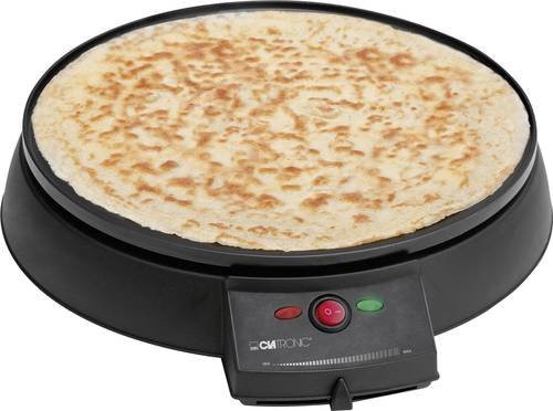 Clatronic Crêpesmaker CM 3372 in Schwarz mit manueller Temperatureinstellung - Bild 1