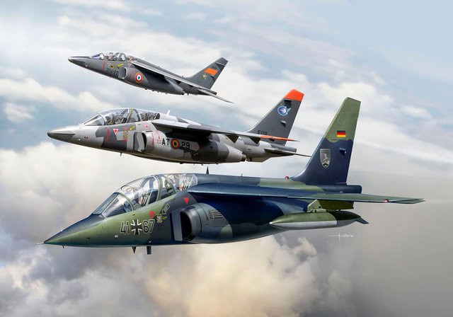 Revell 50th Anniversary Alpha Jet, Modellbau, 1:144, ab 10 Jahre - Bild 1