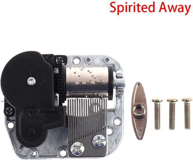 Global Pavilion Mechanische Diy Windup Spieluhr Silber 1-teiliges Set - Bild 1