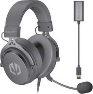 ENDORGY VIRO Plus Gaming-Headset Over-Ear in Grau mit USB-A und 3,5 mm Klinke für PC - Bild 1