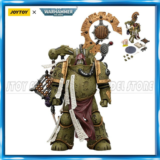 JOYTOY Warhammer40K Death Guard Tallyman mit Plasmapistole, Actionfigur - Bild 1