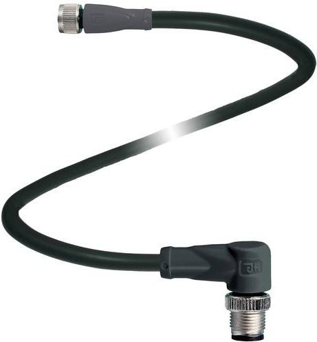 Pepperl+Fuchs 70122191 Sensor- und Aktor-Steckverbinder, konfektioniert, schwarz, Länge: 0,6 m, 3-polig - Bild 1