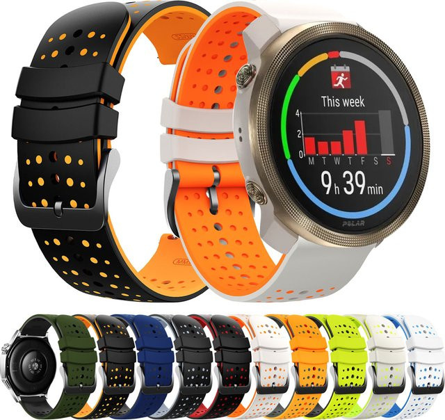 Uhrenarmband Silikon, 22mm, Unisex - Bild 1