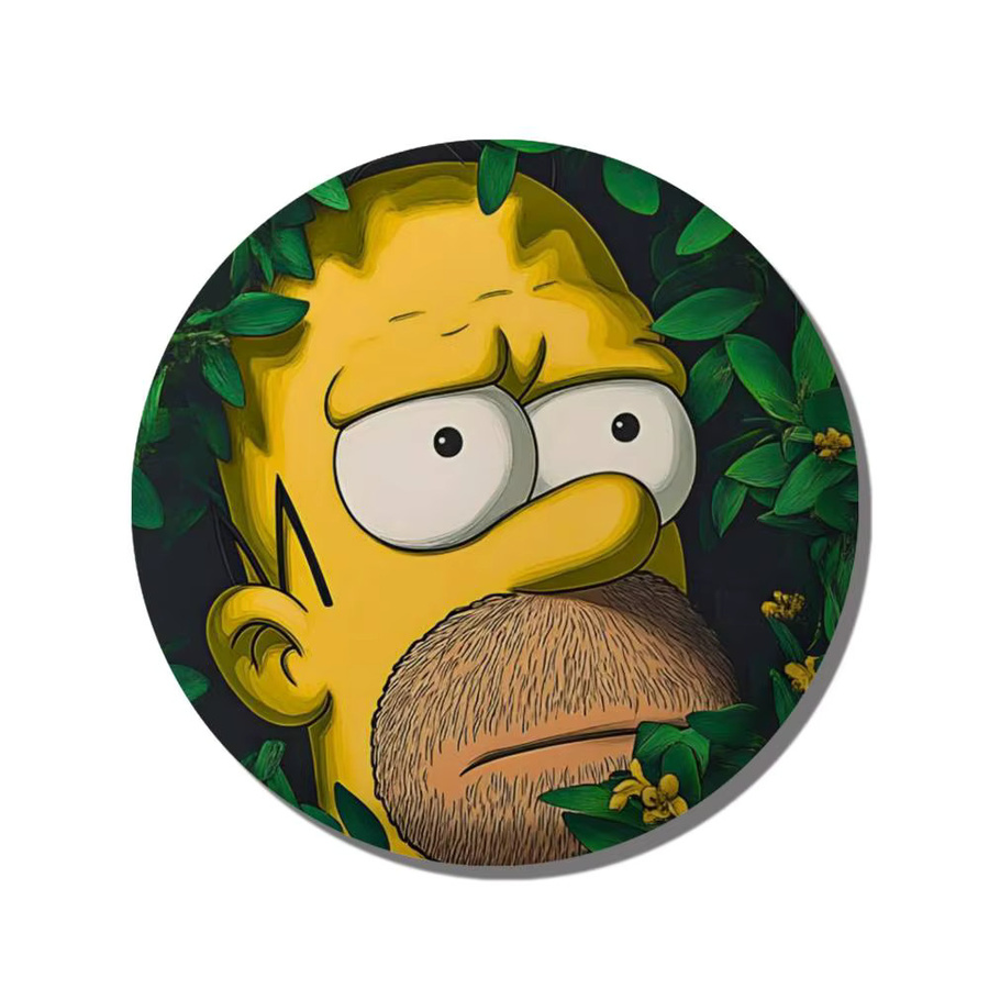 Brosche Cartoon Runde, Unisex - Bild 5