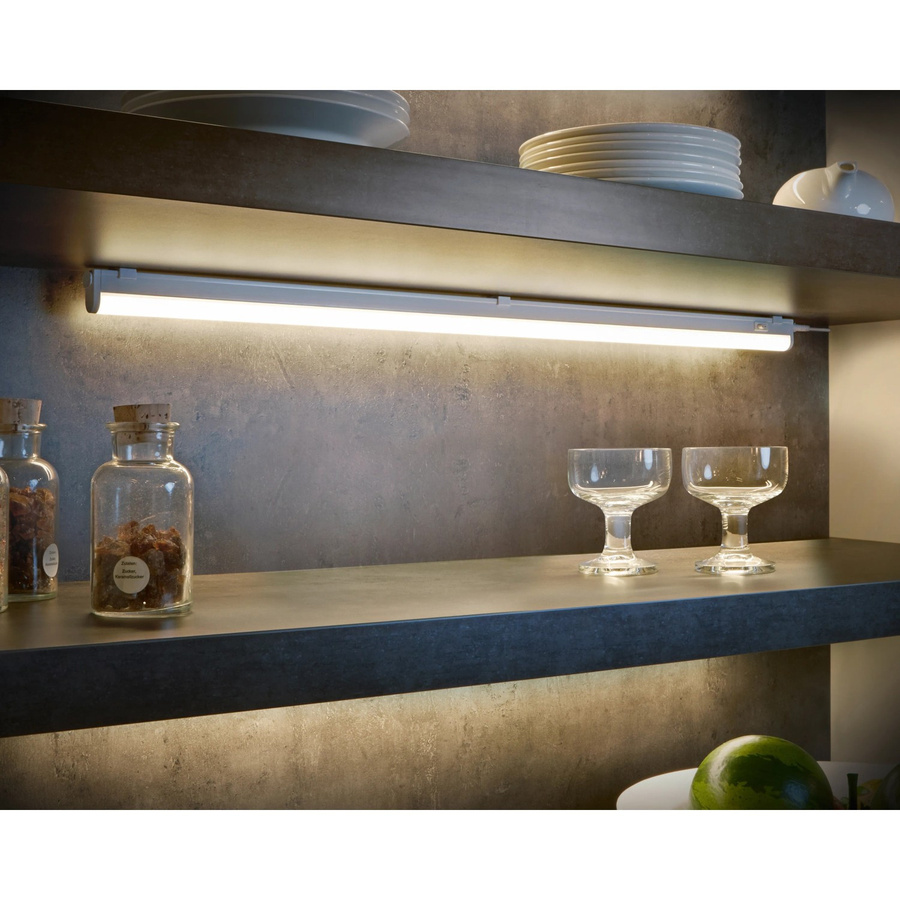 Trio LED-Unterbauleuchte für die Küche in Weiß mit warmweißem Licht, Breite: 84 cm - Bild 2