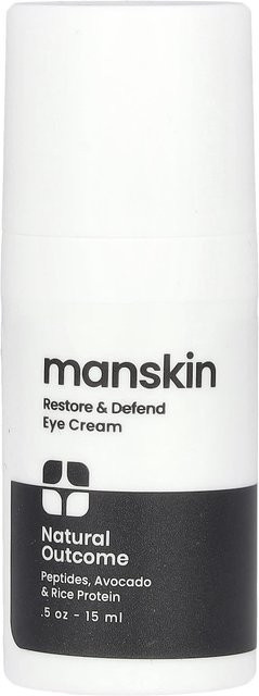 Natural Outcome Manskin Restore & Defend Eye Cream, 15 ml, Fragrance-Free - Bild 1