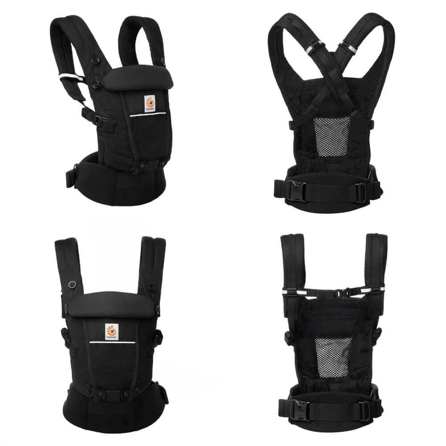 Ergobaby Adapt SoftFlex Babytrage Mesh Onyx Black - Bild 3