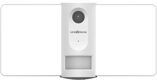 REV Ritter L2H LED Flutlichtstrahler mit integrierter Kamera und Bewegungsmelder, kompatibel mit Alexa und Google Assistant - Bild 1