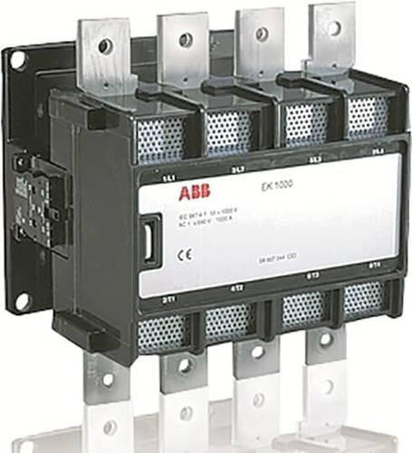 ABB EK1000-40-22-AM Schütz mit 6 Schließern und 2 Öffnern in Schwarz - Bild 1