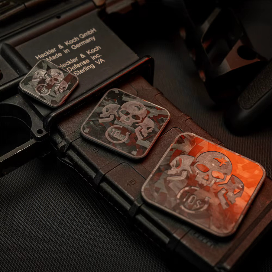 YTYIN Taktisches Armband, Carbon Fiber Patch, Chimera Jagd - Bild 2