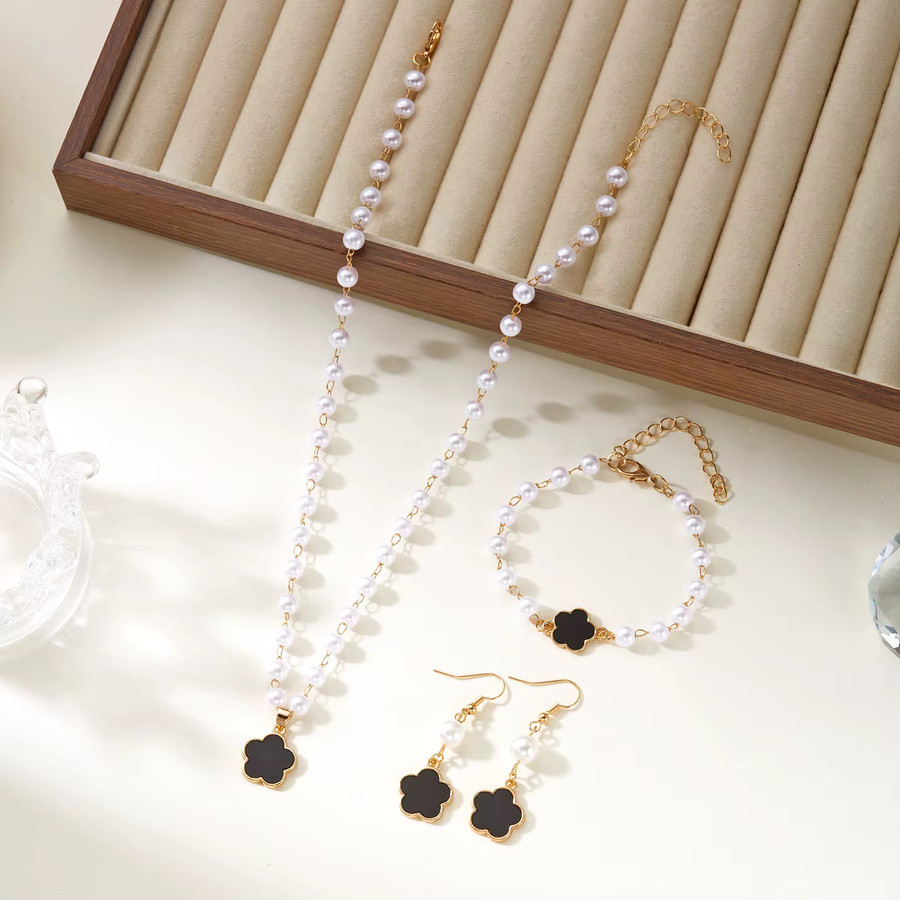 RINHOO FRIENDSHIP Schmuckset, Bunt, Perle, Damen - Bild 2