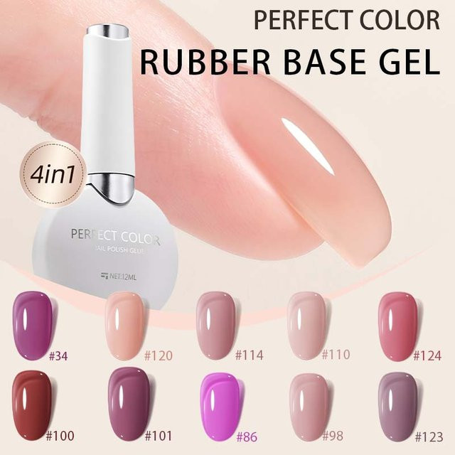 Nude Gel-Nagellack, lila, 12 ml - Bild 1