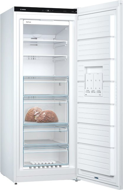 Bosch Serie 6 GSN54UWDP Gefrierschrank weiß mit No Frost und Dynamic Freeze, B/T/H: 60 x 60 x 212 cm - Bild 1