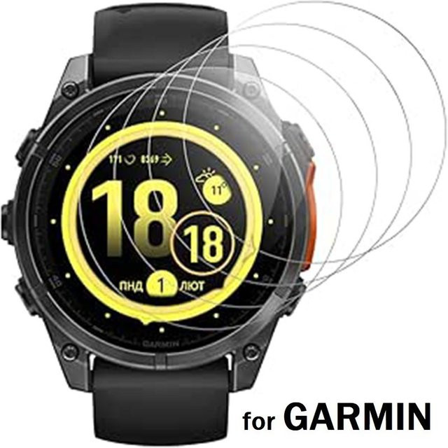 Garmin Hydrogel-Schutzfolie, transparent, Schwarz - Bild 1