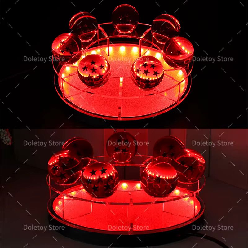 TAKARA TOMY Dragon Ball Z 1:1 Kristallkugel Set mit 7-Sterne-Bällen in Orange aus PVC - Bild 3
