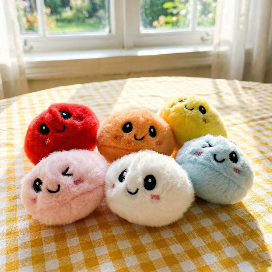 Bandai Lebensmittel Plüschfiguren, Plüsch-Brötchen-Anhänger, Bunt / Mehrfarbig, 1-12 Stück - Bild 3