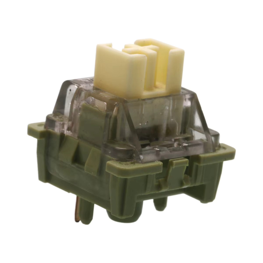 LEOBOG Rocklee Linearer Schalter Green 26g Vorgeschmiert 5-Pin Hot-Swap POM-Stift für MX Mechanische Tastaturen - Bild 2
