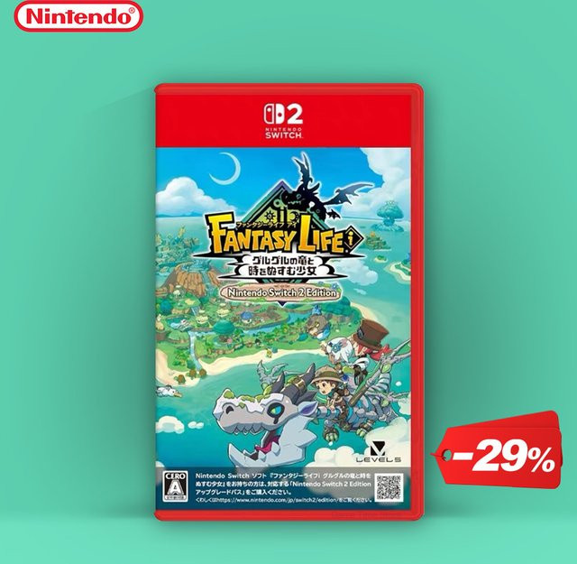 Nintendo Switch 2 Fantasy Life i The Girl Who Steals Time RPG Rollenspiel Modul - Bild 1