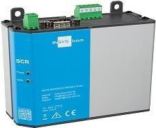 Insys Microelectronics icom SCR-E300 LAN-Router mit BGP, OSPF, RIP, RIP-2, RIPng und 10/100 Mbit/s, B/T/H: 105 x 42 x 90 mm - Bild 1
