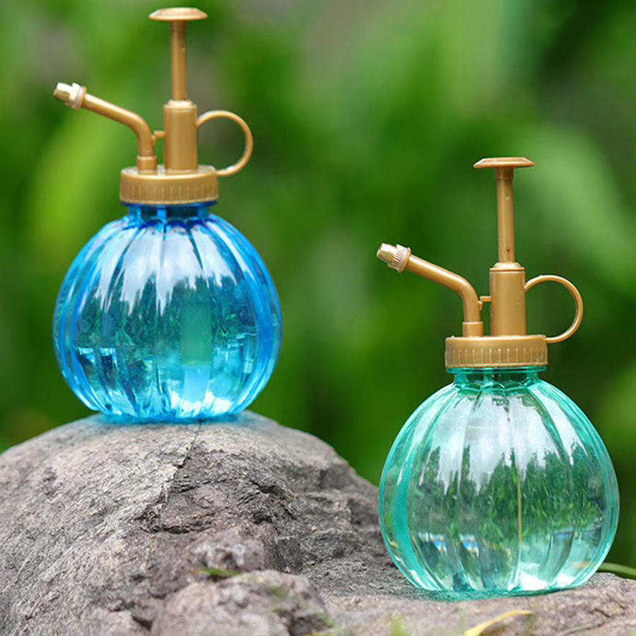 VIBRATITE Retro-Sprühflasche in Blau aus Kunststoff mit kurzer Tülle zur Bewässerung von Sukkulenten und Zierpflanzen - Bild 2