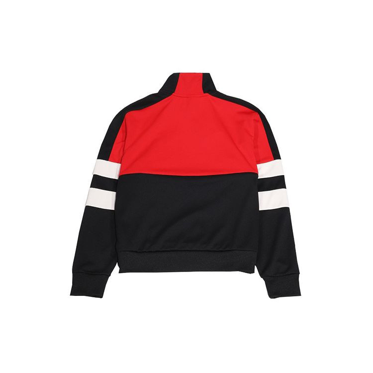 Nike Strick Sportjacke, Herren, Schwarz, Rot, XL - Bild 3