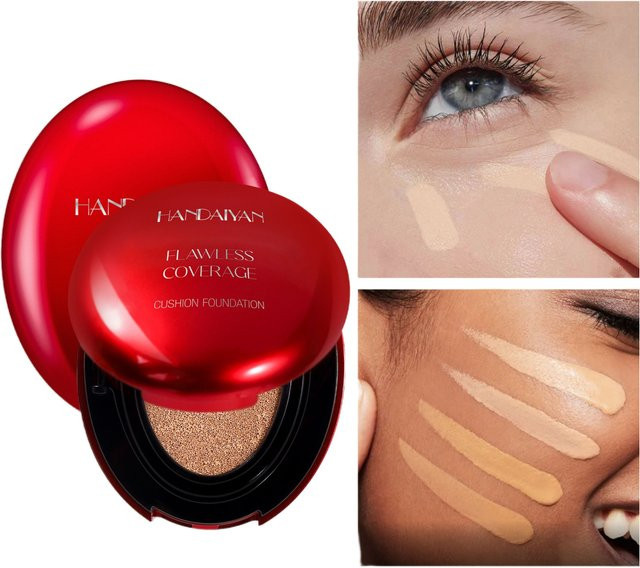 Handaiyan Long Wear Air Cushion Foundation, Toffee, Damen, natürliches Finish - Bild 1