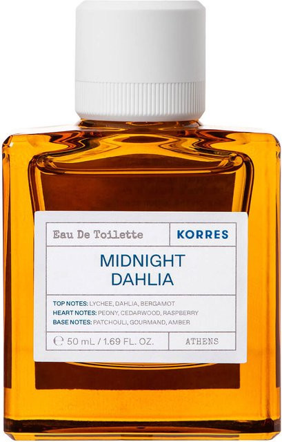 Korres Midnight Dahlia Eau de Toilette, 50 ml, Unisex, Blumig - Bild 1