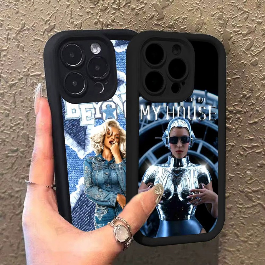 Singer B Beyonce Cowboy Carter TPU Handyhülle für iPhone 17 16 15 14 13 12 11 Pro Max Plus Multicolor - Bild 2