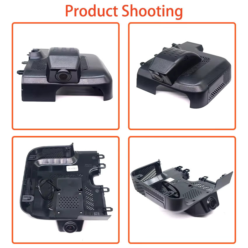 CARBAOHUI 4K Dash Cam Set mit App-Steuerung und Wifi für Chery Explore 06 und Jaecoo J7 (2023-2025), Vorne und Hinten, Schwarz - Bild 3