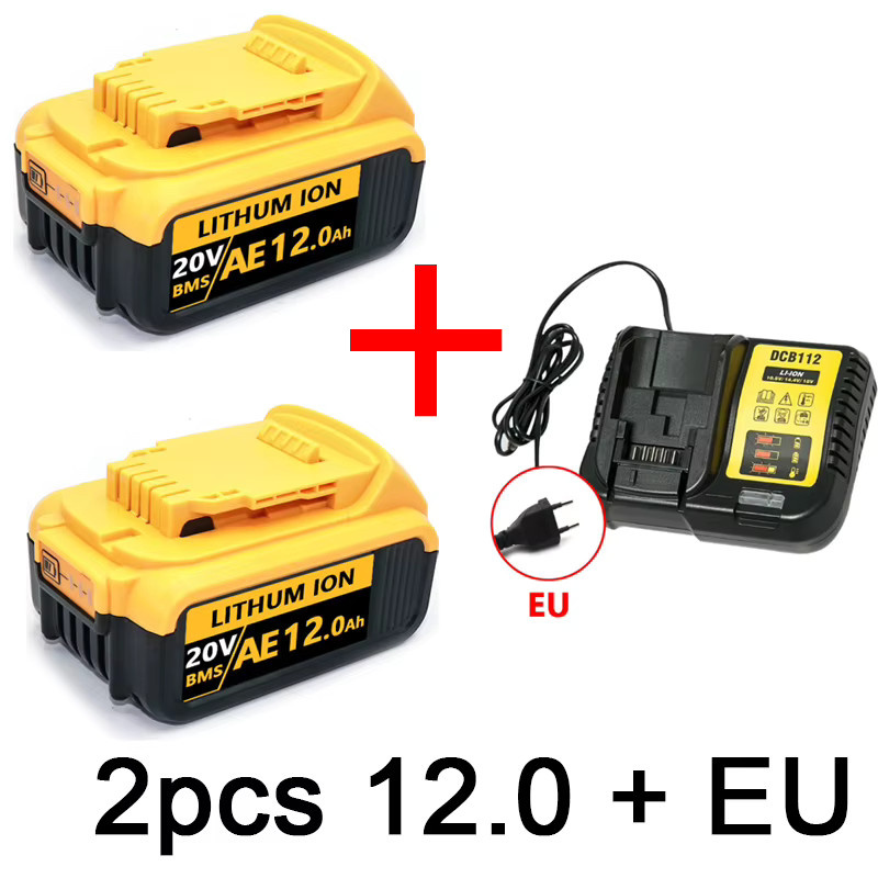 DeWalt Li-Ionen-Akku 20V für DCB184, DCB200, DCB201, DCB205, DCB206, DCF845 und DCD800 in Gelb - Bild 5