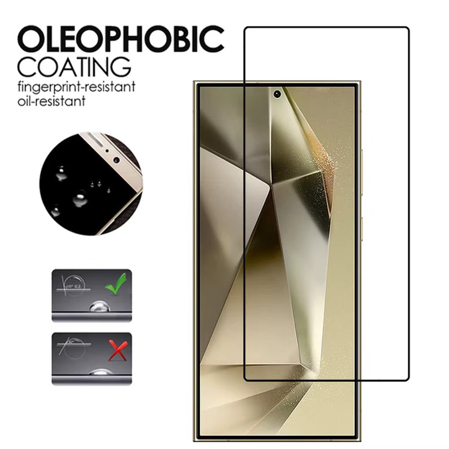 Samsung Displayschutzfolie aus gehärtetem Glas in Transparent für Galaxy S26 S25 S24 Ultra A57 A56 A37 A36 A27 A26 A17 A16 A55 A54 A53 A35 - Bild 4