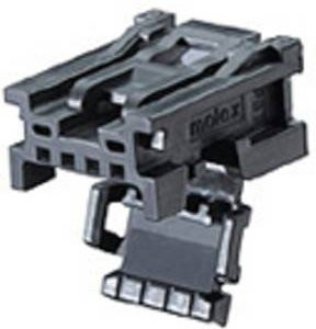 Molex Buchsengehäuse-Kabel in Schwarz und Grau, 1 Reihe, 347910081 - Bild 1