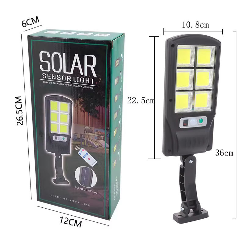 IRALAN Solar-LED-Wandleuchte in Schwarz mit Bewegungsmelder für Garten und Terrasse - Bild 6