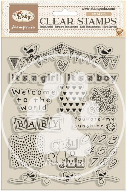Clear-Stamps Baby Stempelset für kreative Gestaltungen - Bild 1