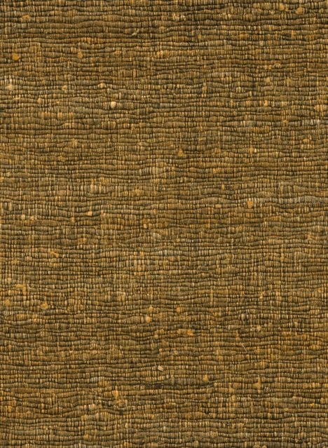 Arte Tapete Katia Silk in Marigold Gelb-Orange mit Satin-Glanz und Textil-Optik - Bild 1