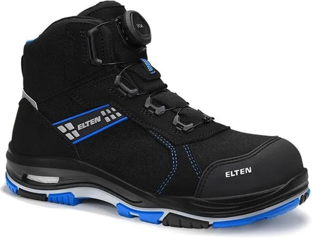 Elten Sicherheitsstiefel IAN XXTP Pro BOA BLUE Mid ESD S3S in Blau und Schwarz, Größe 41 - Bild 1