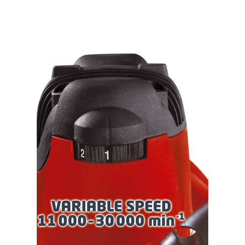 Einhell Oberfräse TE-RO 1255 E mit 1200 W in Rot, Weiß und Schwarz - Bild 2