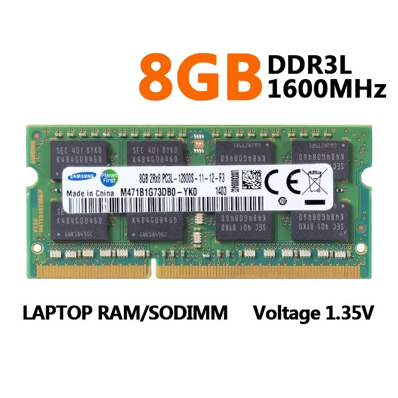 Samsung DDR3 DDR3L SODIMM Notebook Arbeitsspeicher in Grün - Bild 2