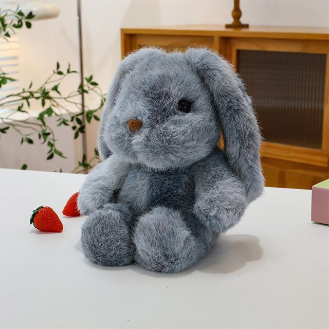 Symphonie laufender Hase, Plüschtier, Grau - Bild 1